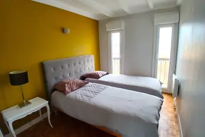 Image de Duplex 6 personnes Front de mer Wifi Parking