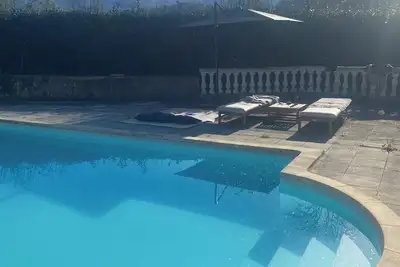 Beautiful watermill in the Pyrenees with a private pool