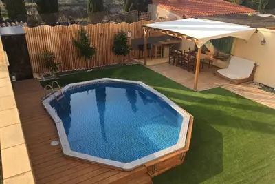 Image de Villa jardin, piscine et mer