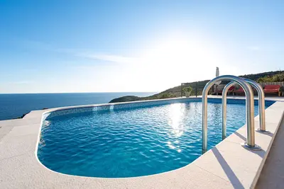 Image de 3-bedroom villa Maris with Private Pool and Postcard View in marvelous Lustica.