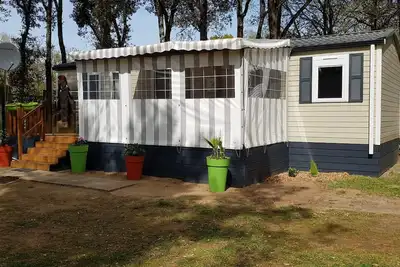 Image de Mobil home 8 personnes sur St brevin les pins