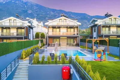 Image de 4+1 Luxury Holiday Villa for 8 People with Private Pool in Fethiye Ölüdeniz area