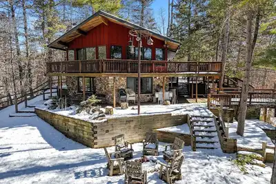 Image de Hardwood Point \nAmazing 7-bedroom vacation compound in Silver Cliff with Ac WiFi