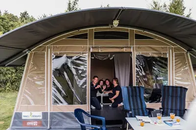 Image de Belle tente lodge dans un camping