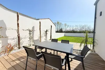 Image de Maison de plain-pied avec terrasse et jardin à Saint-Georges-d'Oléron