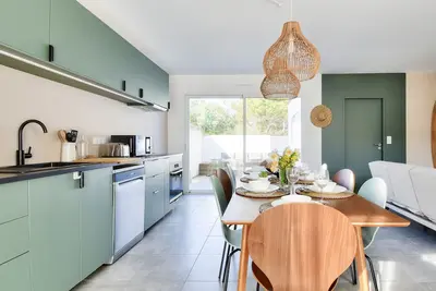 Image de Belle maison pour 8 - 250m de la plage - Terrasse