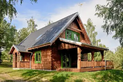 Image de Belle maison à Czaplinek avec vue sur.