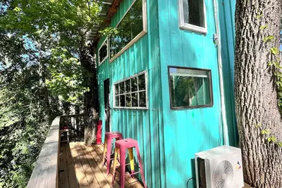 Image de Treehouse with golf cart in Shepherd - near Lake with wild alligators