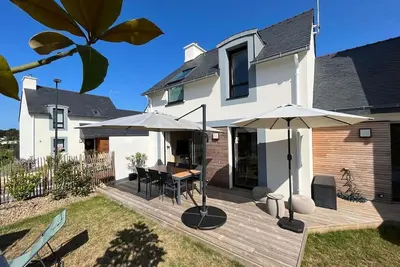 Image de Maison 4 * à Fouesnant Beg Meil à 400m de la plage