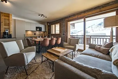 Image de Appartement 8 personnes dans une résidence neuve au pied des pistes