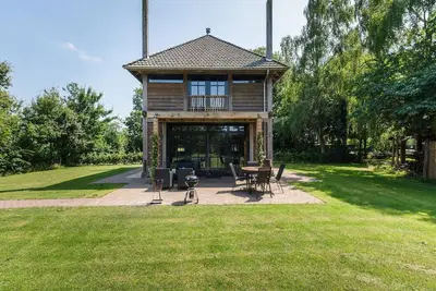 Image de Maison de vacances avec bain à remous privé