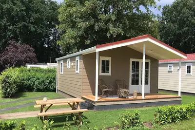Image de Bungalow avec terrasse Ă Bedafse Bergen