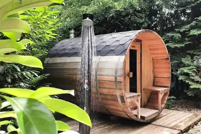 Image de Maison de Vacances de Luxe à Rheezerveen Avec Bien-être
