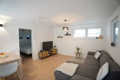 Image de Appartement \"Am Tanzberg\" avec vue sur les montagnes, terrasse privée et Wi-Fi