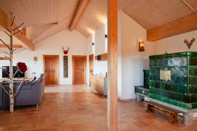 Image de Appartement \"Hirsch-Lounge\" avec vue sur la montagne, balcon et Wi-Fi