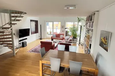 Image de Luxurious penthouse in the heart of Munich, 200 sqm, 3 bedrooms, 3 bathrooms