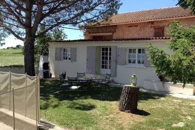 Image de Maison Pins Parasol Avec Piscine Privee