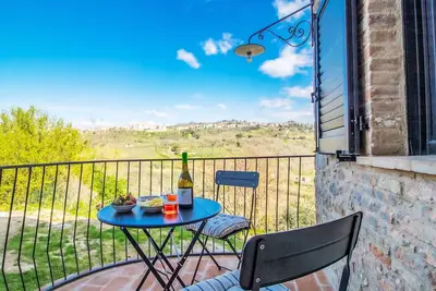 Image de Maison de vacances privée avec Wifi, bain à remous, piscine privée, Tv, patio, vue panoramique