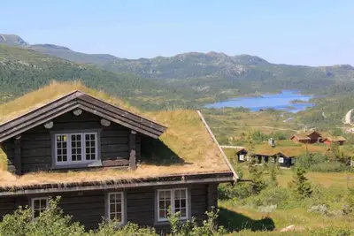 Image de Traditional Norwegian cabin for families