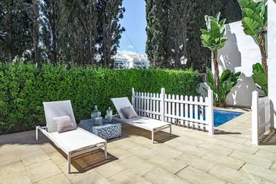 Image de Beach front townhouse with plunge pool