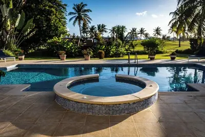 Image de Charming 4-bedroom villa with Ac and WiFi in the gated community.
