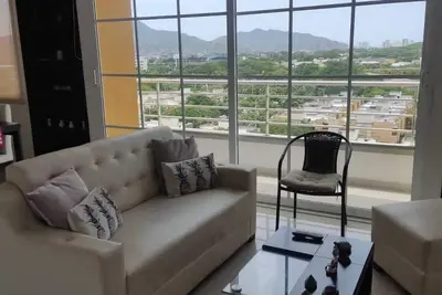 Image de Beautiful 3-bedroom apartment in awesome Santa Marta with Ac, WiFi swimming pool