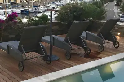 Maison de vacances 'Katy Sul Porto Di Stintino' avec vue sur la mer, Wi-Fi et climatisation