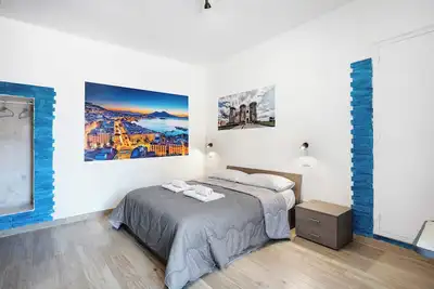 Image de Chambre 'Camera Amalfi Con Vista Montagna' avec vue sur montagne, Wi-Fi et climatisation