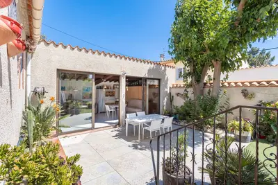 Image de Maison de vacances 'Lina' avec terrasse privée, Wi-Fi et climatisation