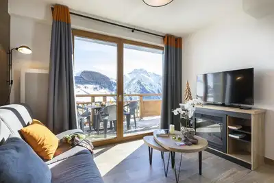 Image de Apartement aux Deux Alpes avec vue sur la montagne