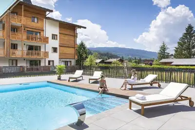 Image de Appartement à Samoëns avec Spa et Piscine