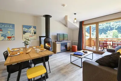 Image de Appartement à Samoëns avec Spa et Piscine