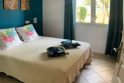 Image de Appartement le Fanjan, T3 de 80m² avec terrasse de 30m² vue jardin et piscine