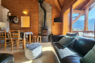 Image de Bel appartement 4 pièces avec vue montagne et Wifi à Samoëns