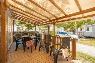 Image de Mobil-home | Comfort Xl | 3 Ch. | 6 pers. | Terrasse surélevée | A/C | Tv