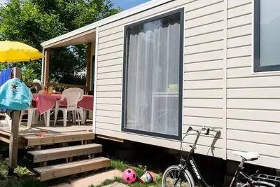 Image de Mobil-home Einfache Terrasse