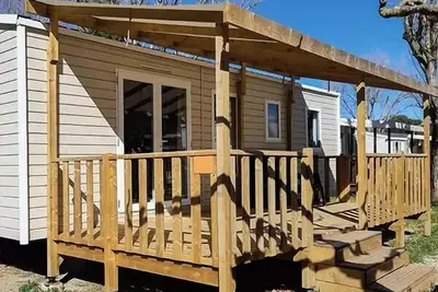 Image de Mobil-home | Premium Azure | 3 Ch. | 6 pers. | Terrasse surélevée | A/C