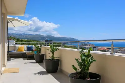 Image de Kiki's Sea View Apartment with terrace in Znjan, Split
