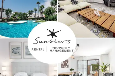Image de Beach front townhouse with rooftop terrace