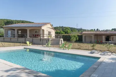 Image de Maison de vacances 'Luminières 2' avec vue sur la montagne, Wi-Fi et climatisation