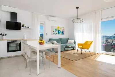 Image de Appartement de vacances Seget Donji pour 1 - 4 personnes avec 2 chambres à coucher - Appartement de