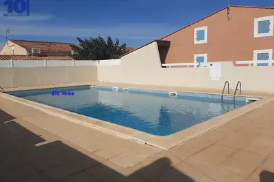 Image de Pavillon à Valras-Plage, 4 pers, piscine, clim, parking, proche mer