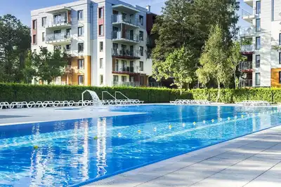 Image de Fe/Wo 350 m from the wide beach. Swimming pool, sauna, fitness, beautiful surroundings,