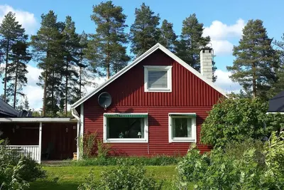 Image de Maison de vacances Vidsel pour 1 - 6 personnes avec 4 chambres à coucher - Maison mitoyenne