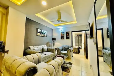 Image de Cozy 1-bedroom apartment in charming Islamabad with WiFi, Ac