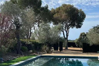 Image de Mas Sa Caletta - Costa Brava - Begur private paddle tennis court and beautiful pool