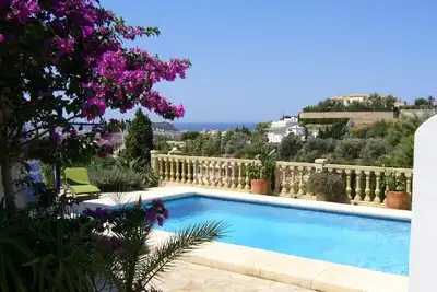 Dream House On Montgo - Wonderful View Of Denia And The Sea (for 10 people)
