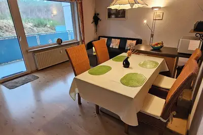 Image de Vacation apartment Anton in Fischbach b. Dahn, situated at the edge of the forest with balcony