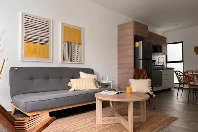 Image de 4) Loft Carlota: Private King Size Bed Roma Sur