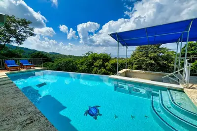 Image de The Studios At Casa Neutra - A Modernist Paradise Overlooking the Caribbean Sea.